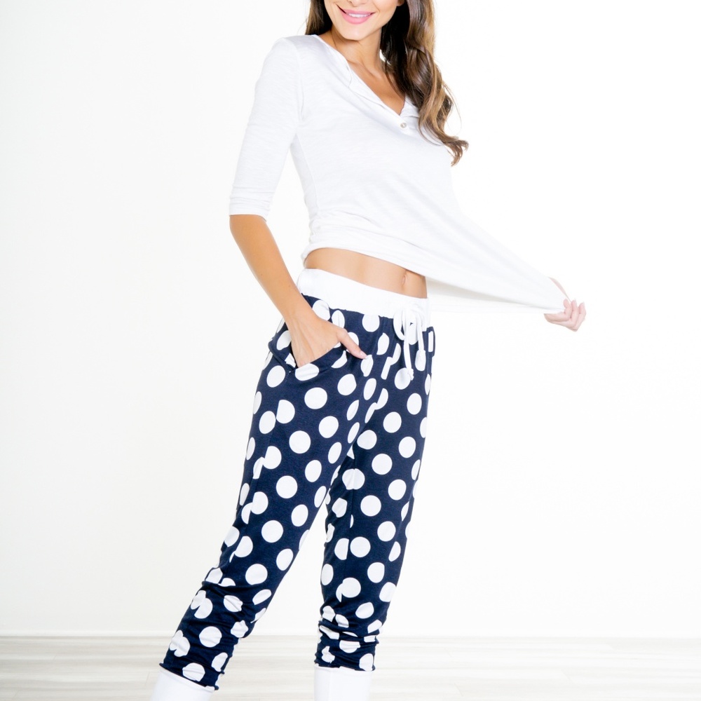 NWT Polka Joggers MADE IN USA - Picture 4 of 4